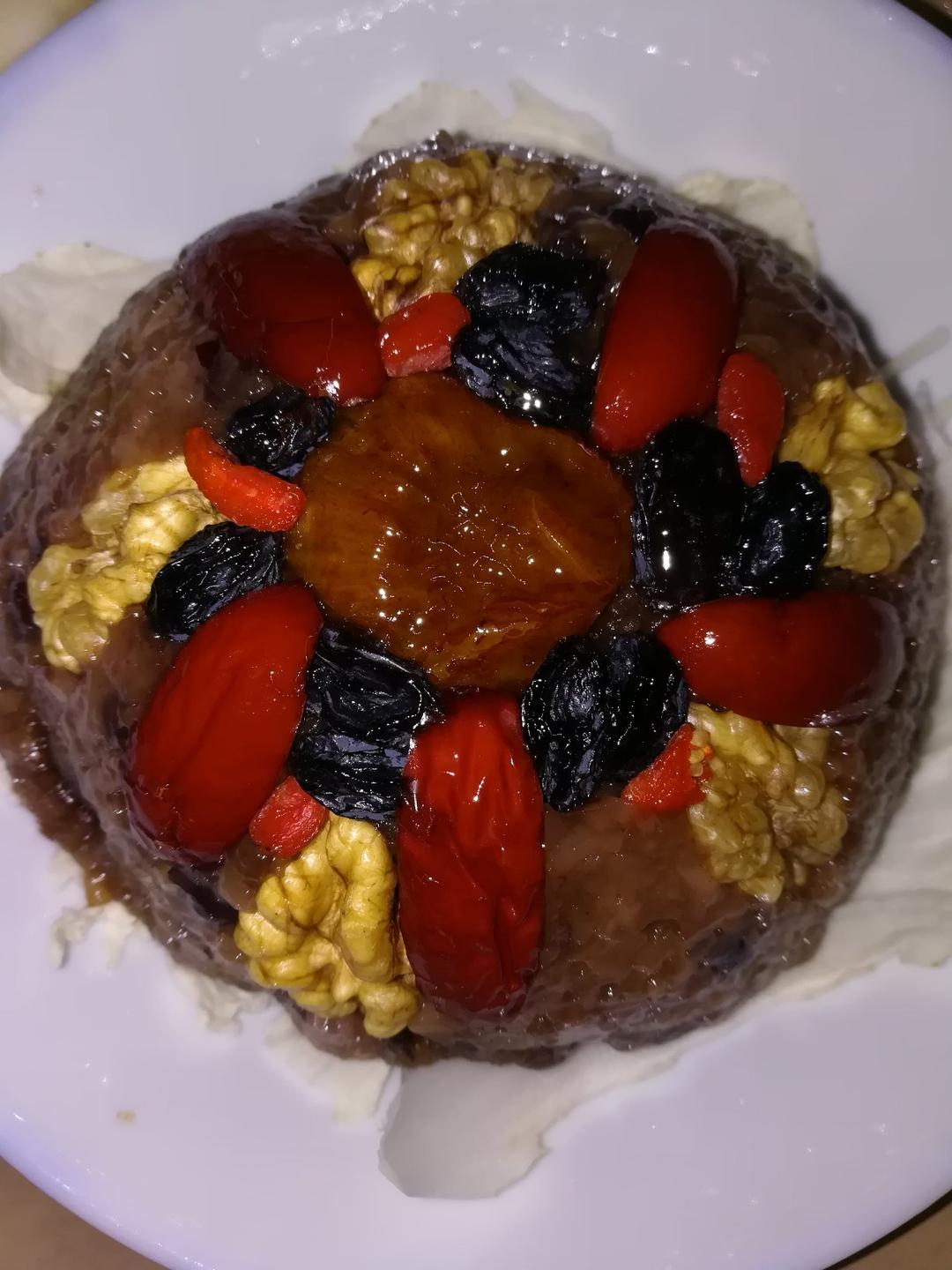 超美的血糯米八宝饭