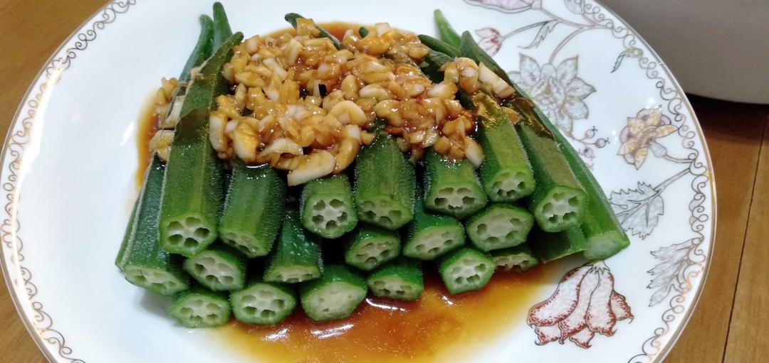 蒜蓉秋葵