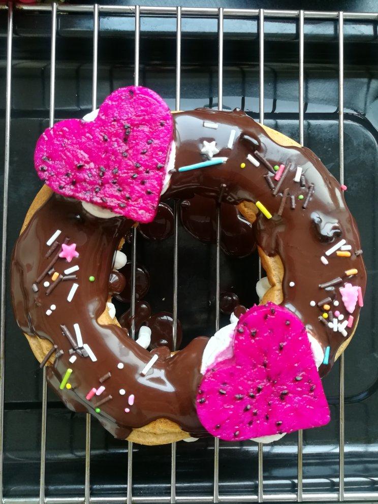 高颜值的花环泡芙