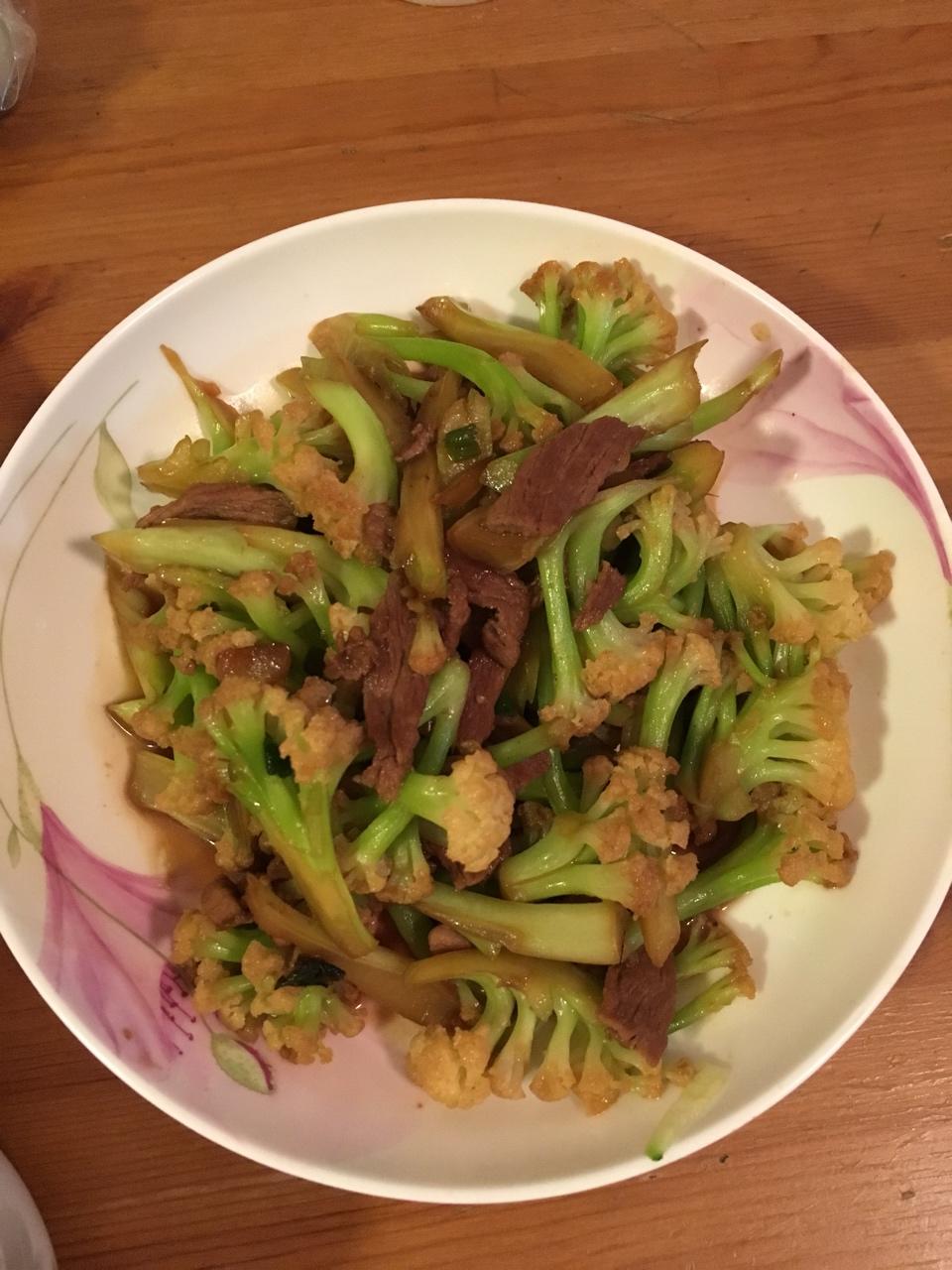 炒花菜