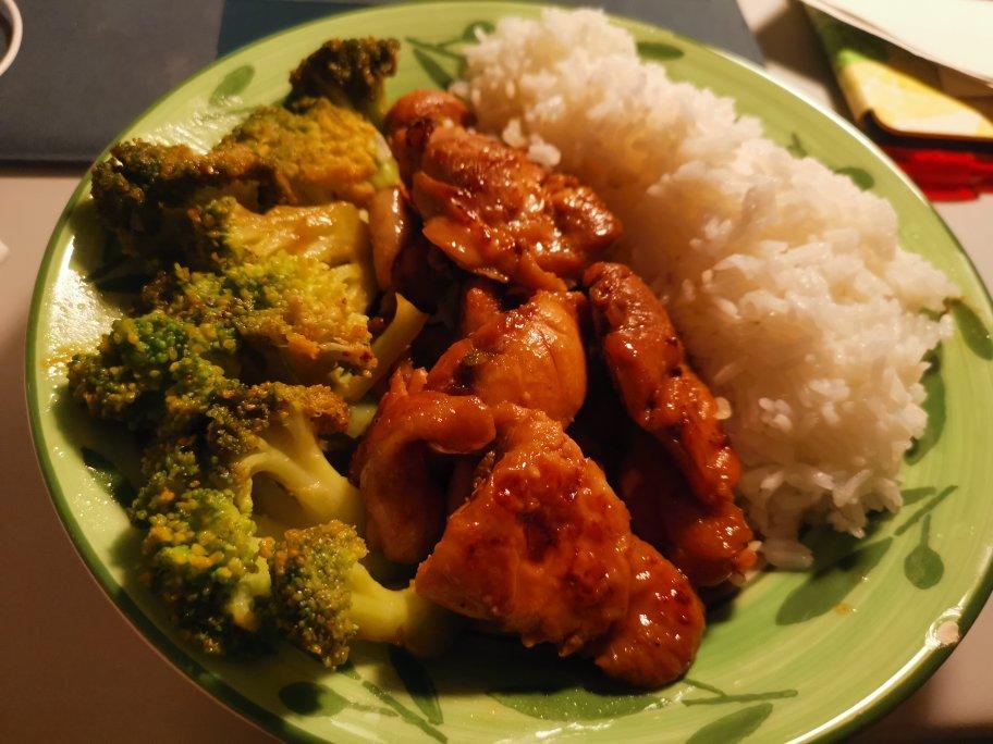 蜜汁照烧鸡肉饭