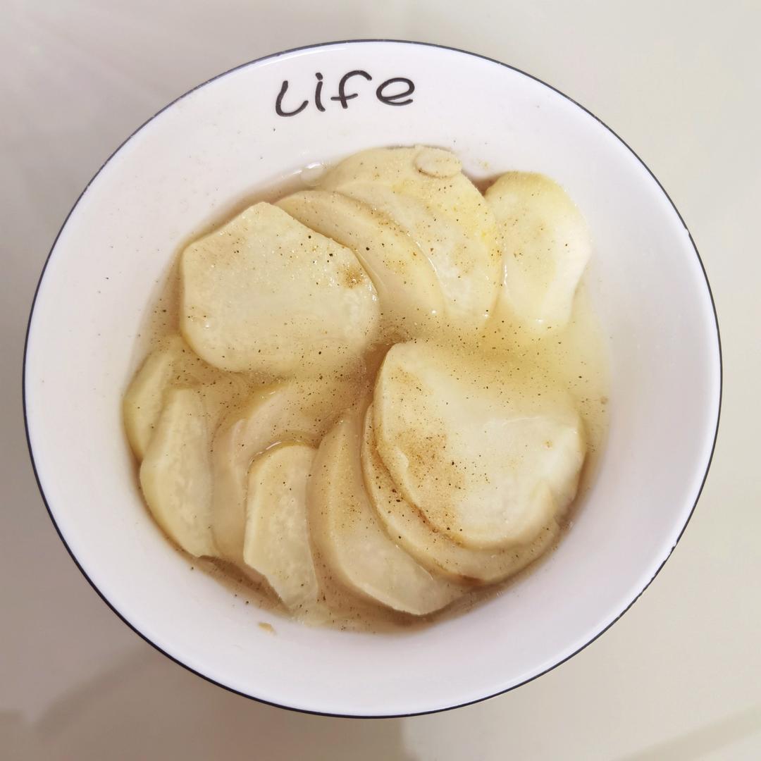 清蒸杏鲍菇（电饭煲版）