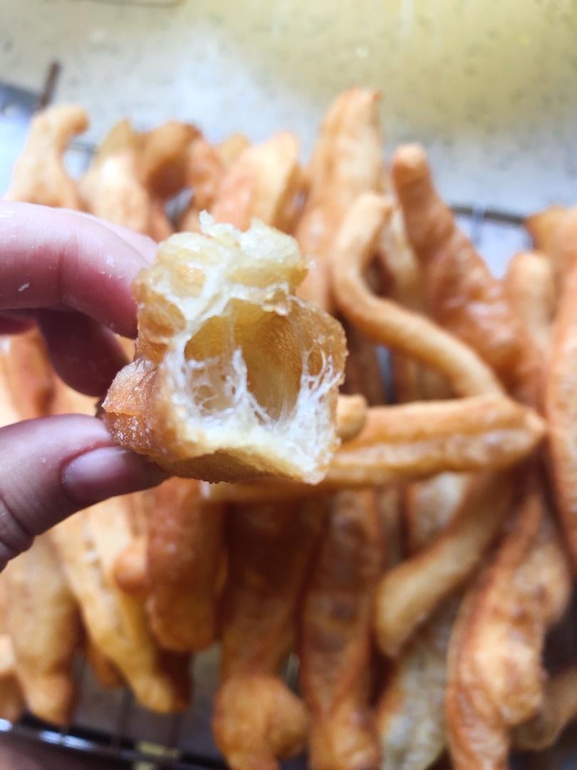 一次成功自制油条