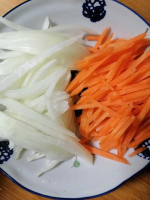 减脂韩式炒杂菜（焖菜做法）的做法 步骤1
