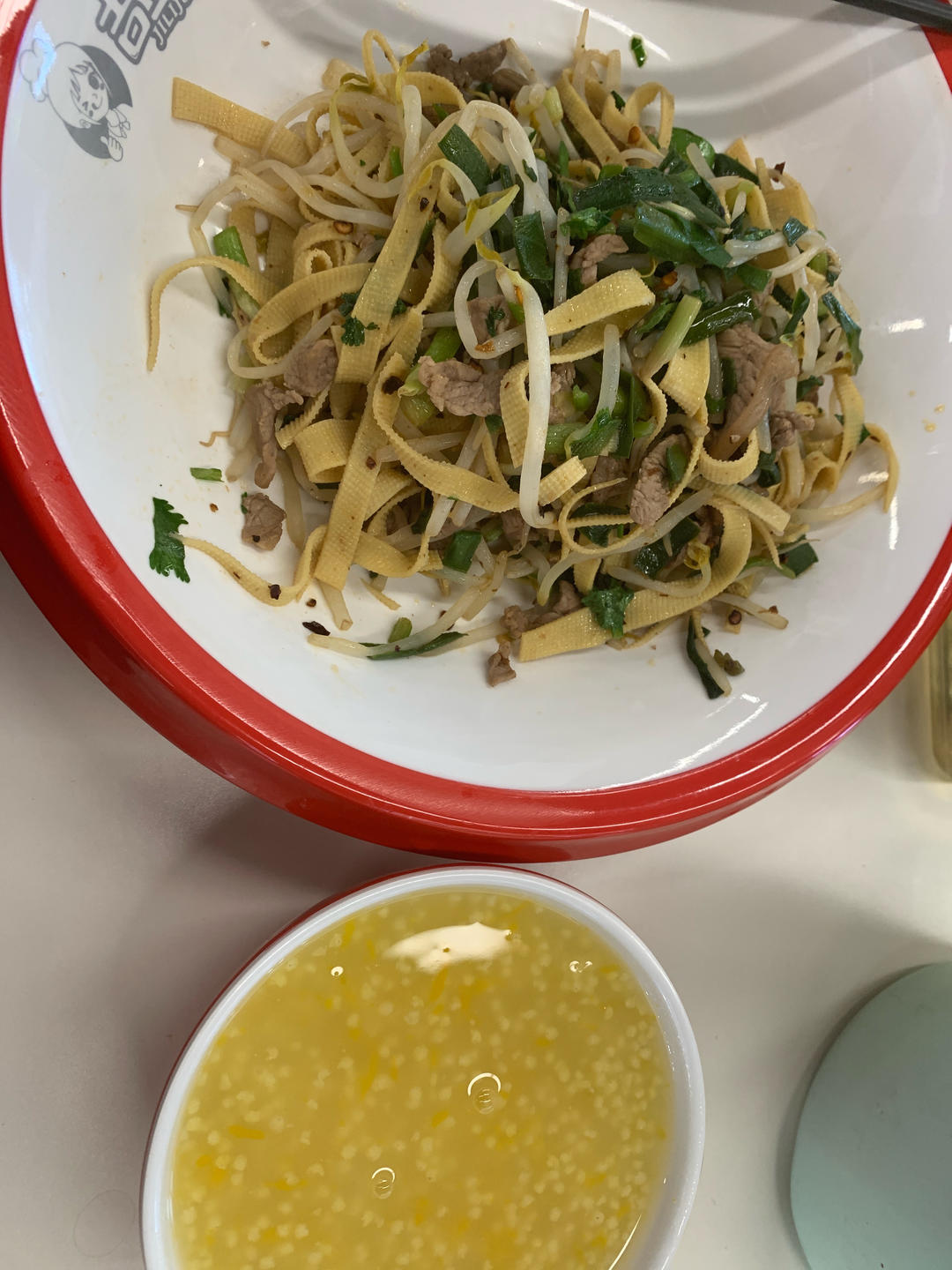 牛肉小炒豆芽