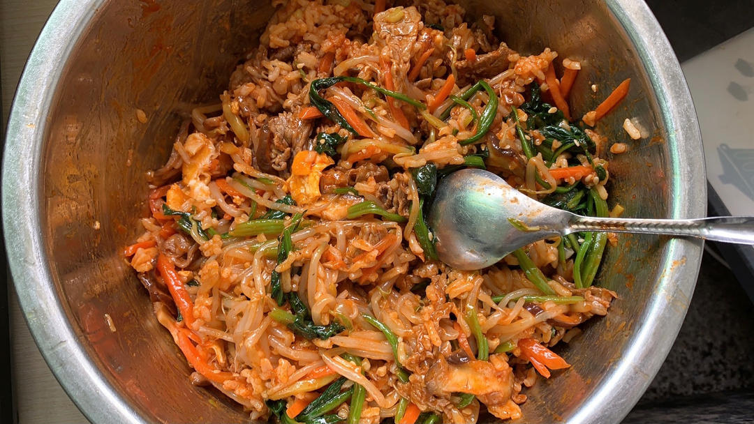 超简单的韩式拌饭