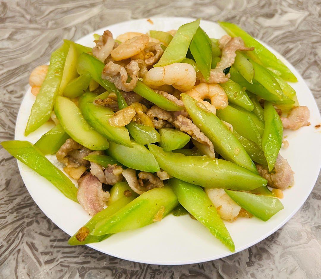 猪肉炒黄瓜