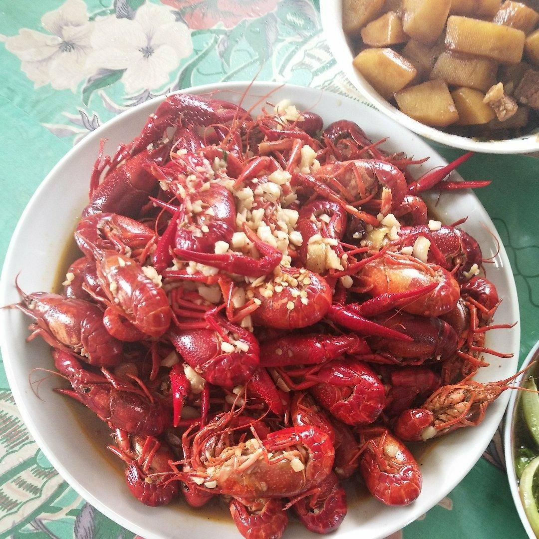 蒜蓉小龙虾