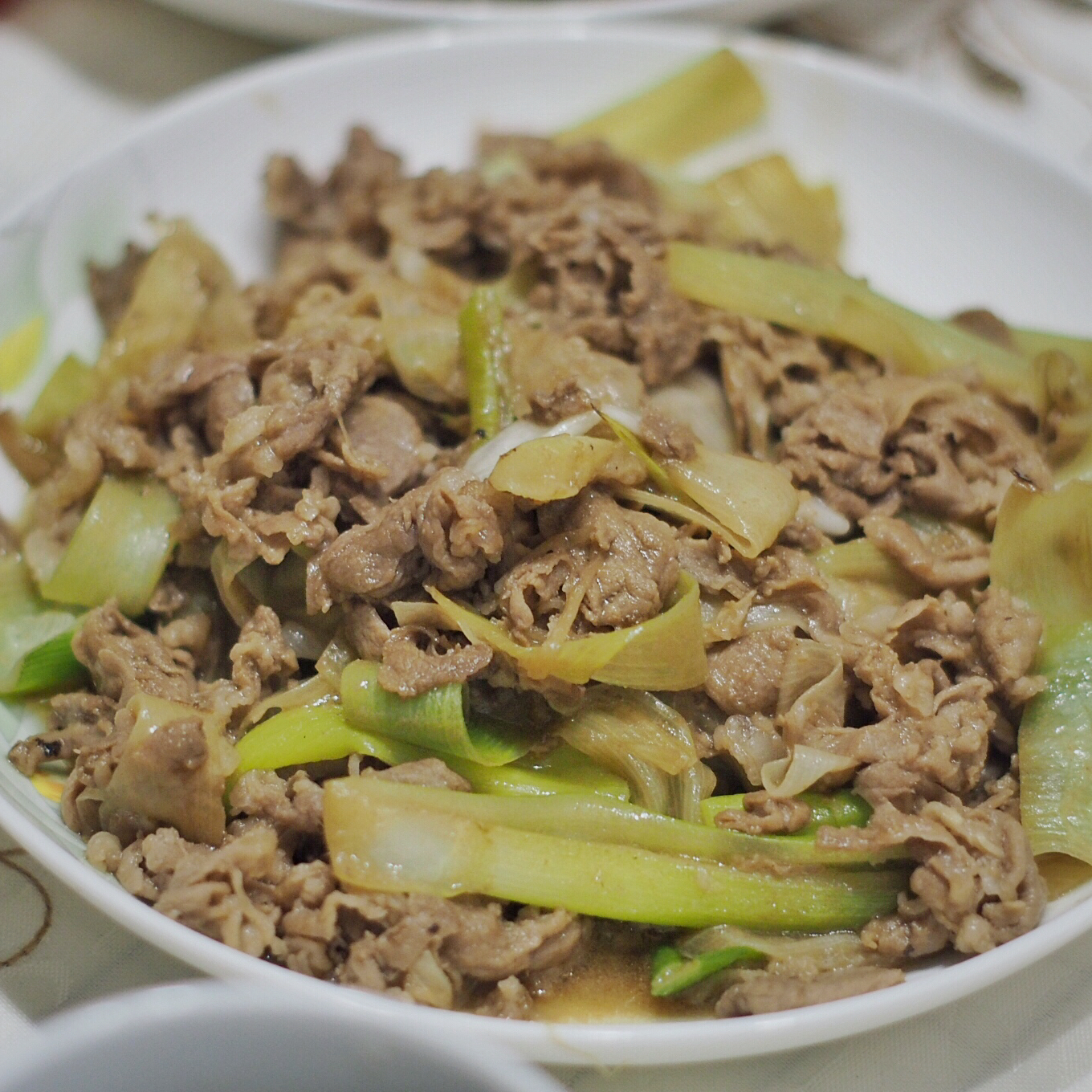 葱爆羊肉