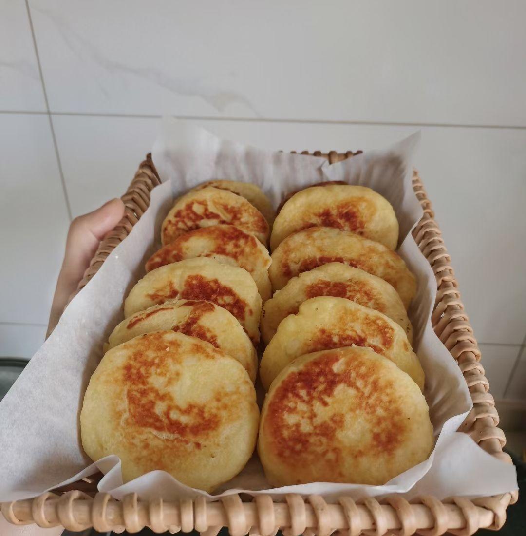 松软养胃的山药饼      （高营养低热量）