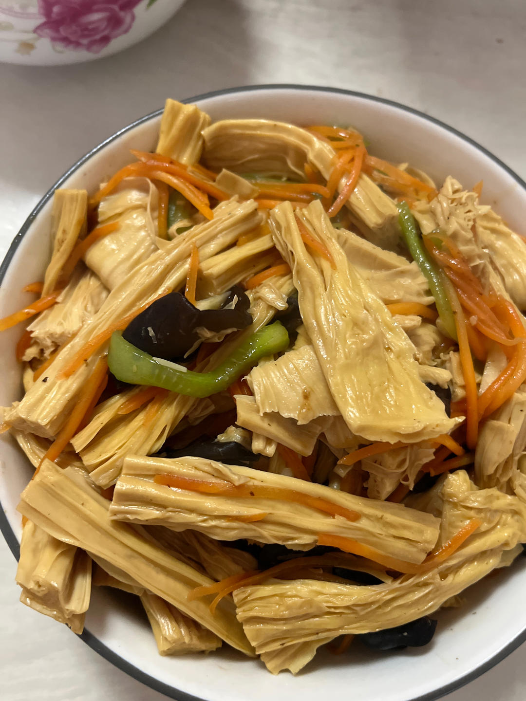 比肉还好吃的烧腐竹