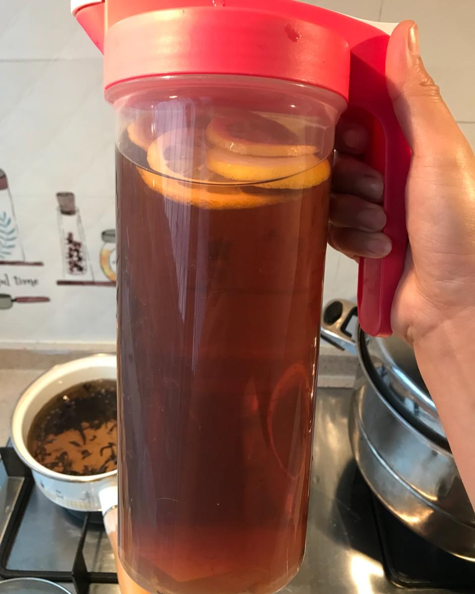 清凉一夏～柠檬冰红茶