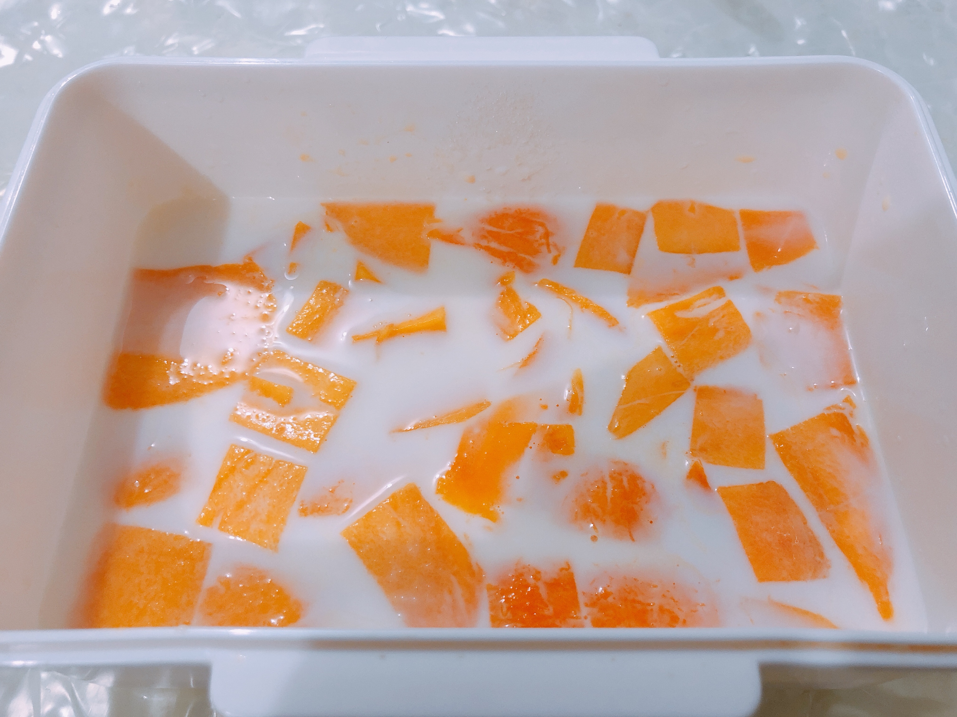 芒果椰奶冻的做法 步骤9