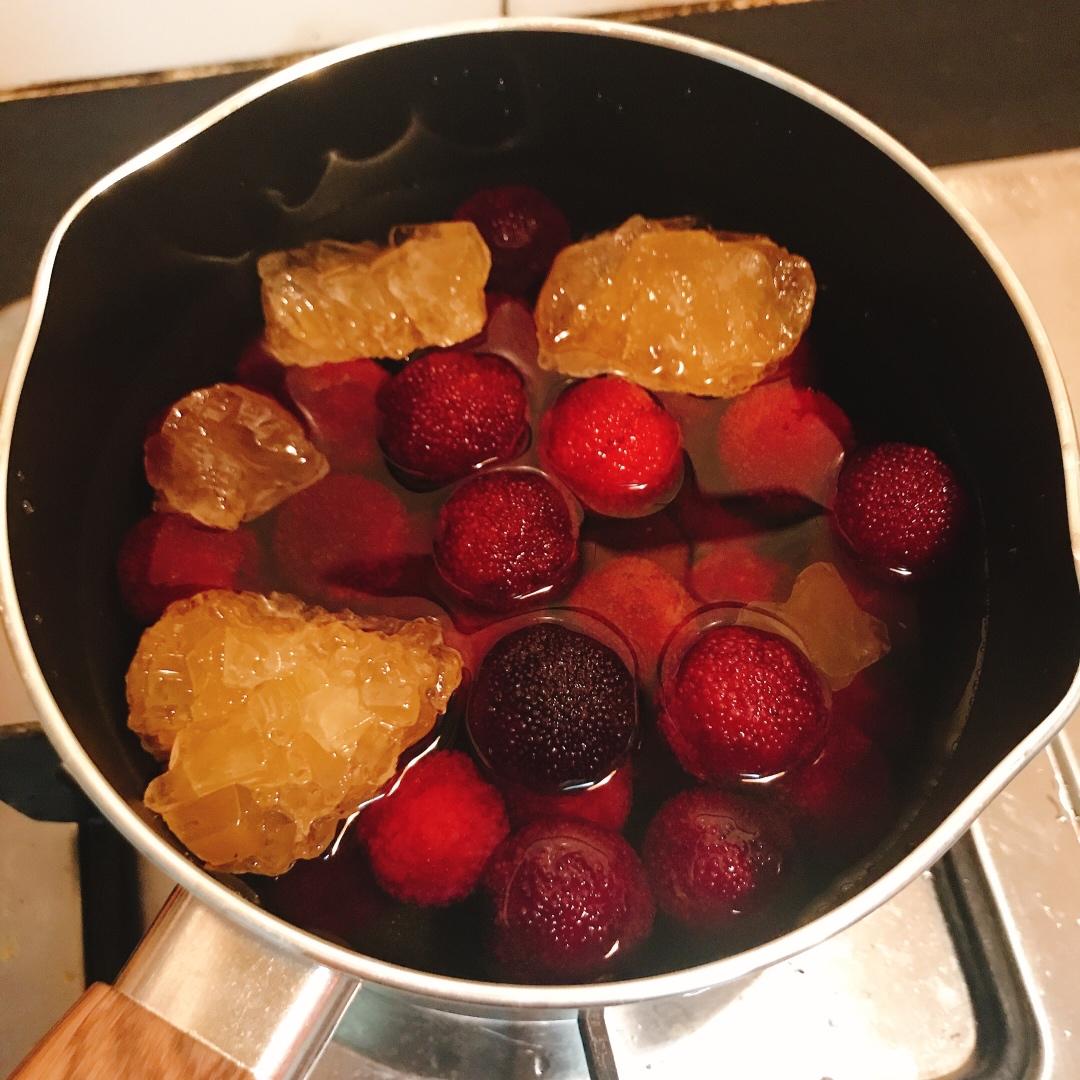 酸酸甜甜杨梅汁