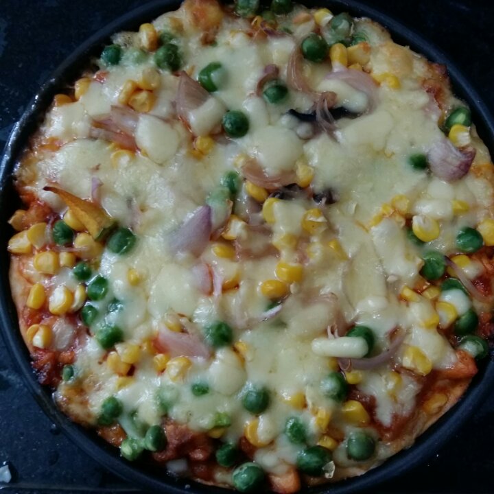 原香烧烤鸡肉比萨
