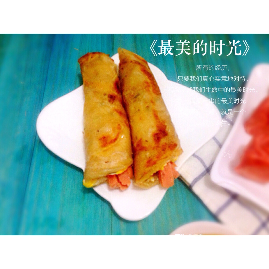 飞饼版的鸡蛋灌饼