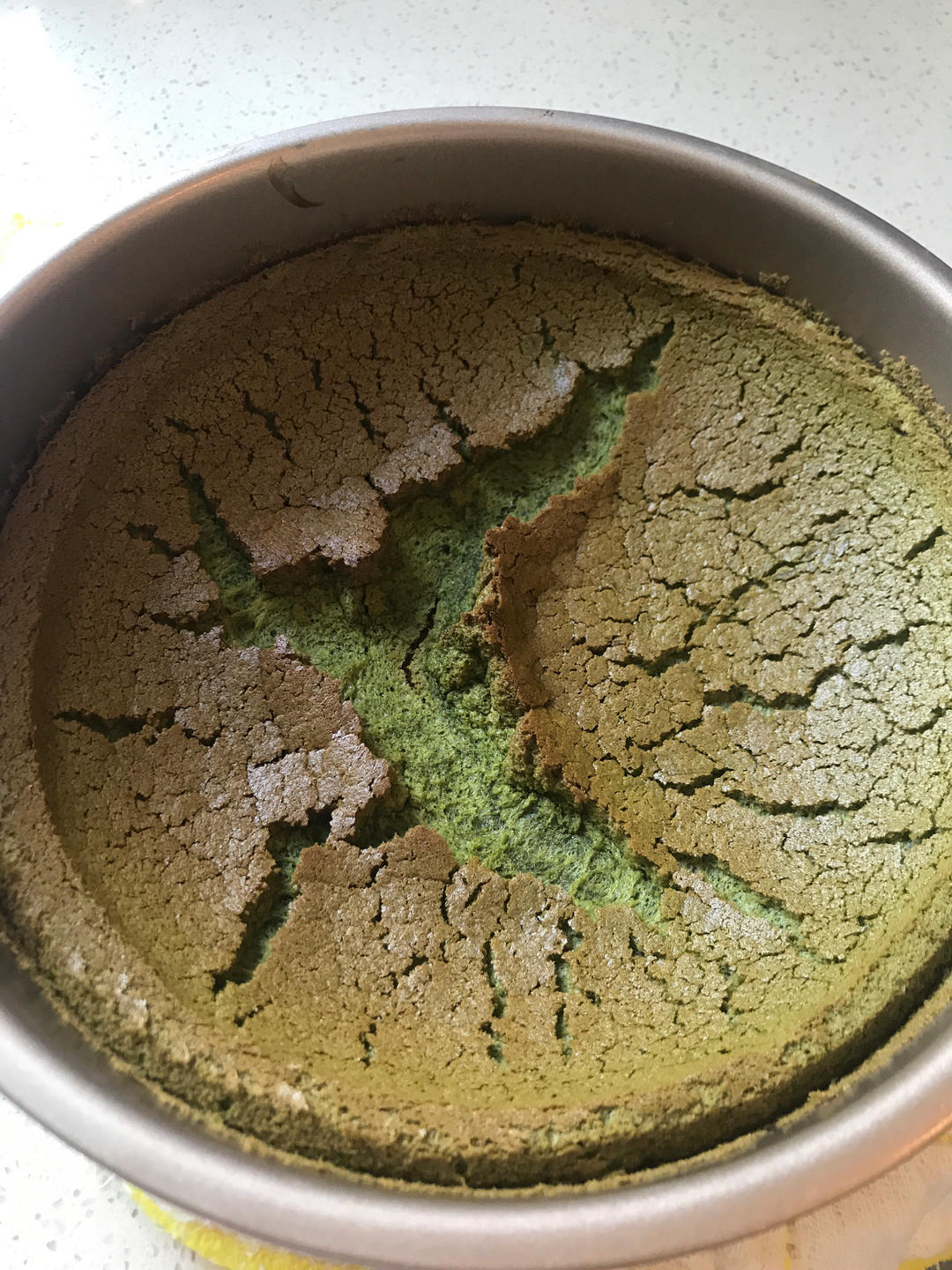 六寸抹茶戚风蛋糕