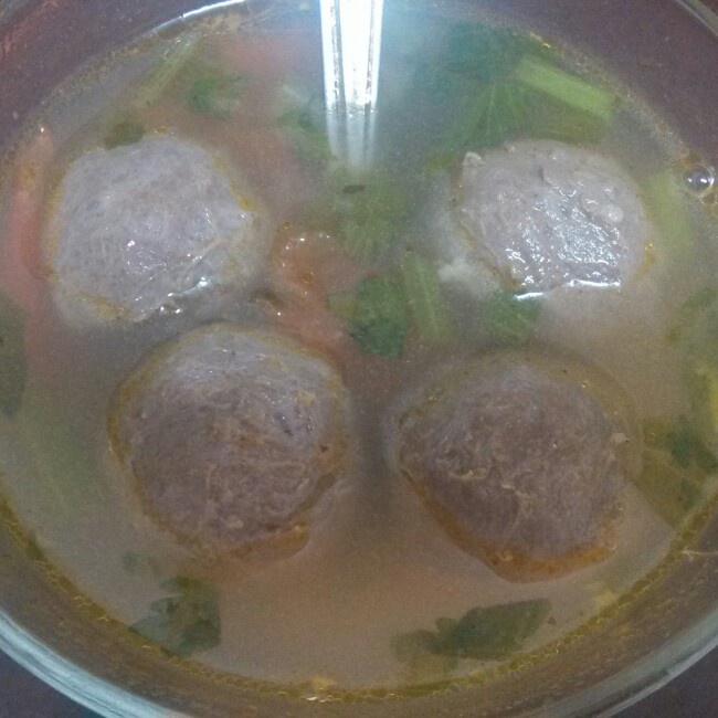 番茄牛丸汤