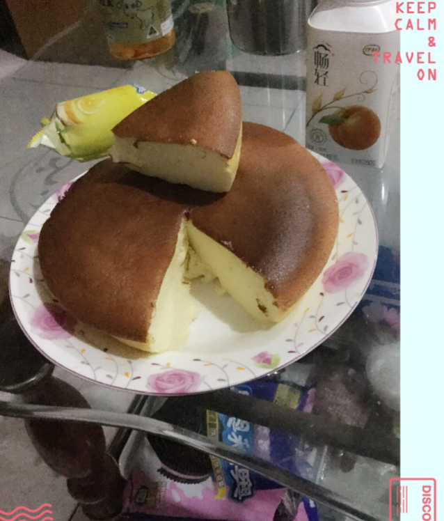 轻乳酪芝士蛋糕6寸#皮黑森林#