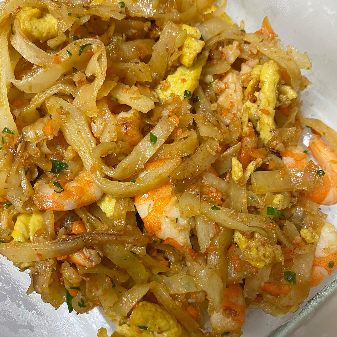 连吃了三天的炒饼
