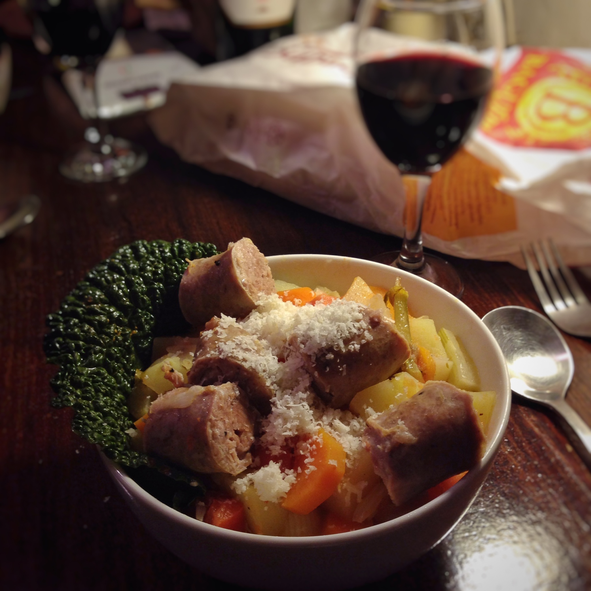 兔子艾桑做的正宗意大利杂菜汤(minestrone)