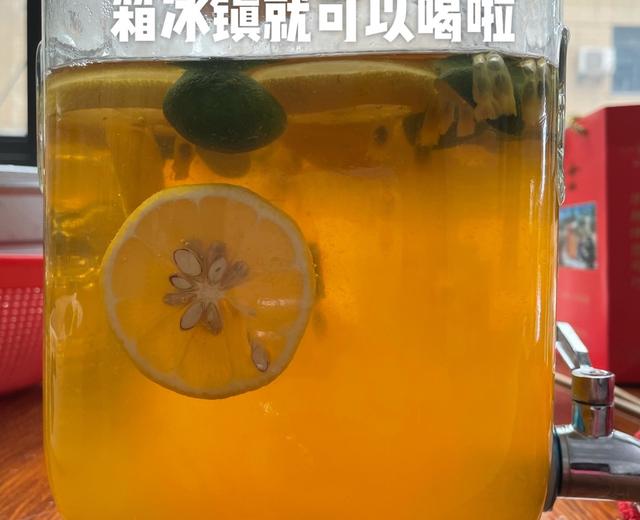 柠檬🍋百香果红茶水