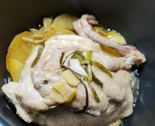 电饭锅盐焗鸡（简单快捷）的做法