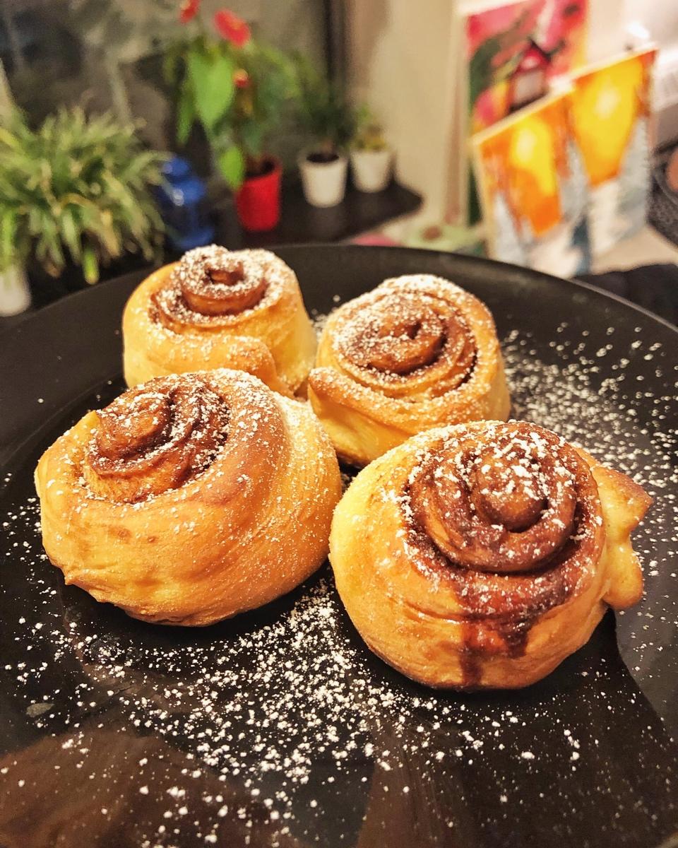 【曼食慢语】肉桂面包卷