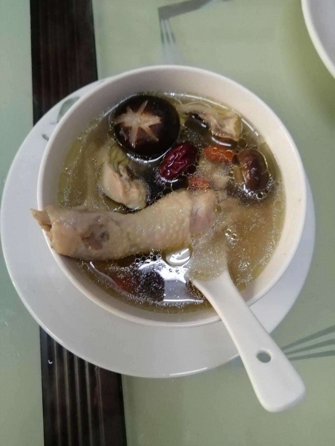 香菇红枣枸杞乌鸡汤