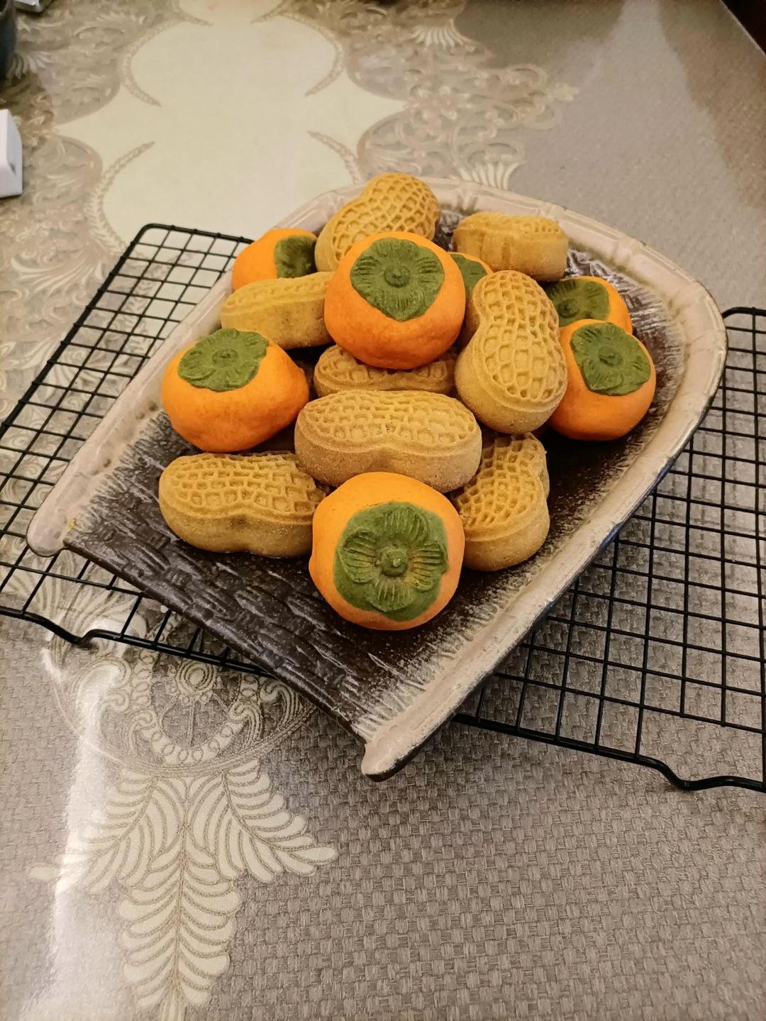 好柿花生月饼🥮吃了好事会发生😋