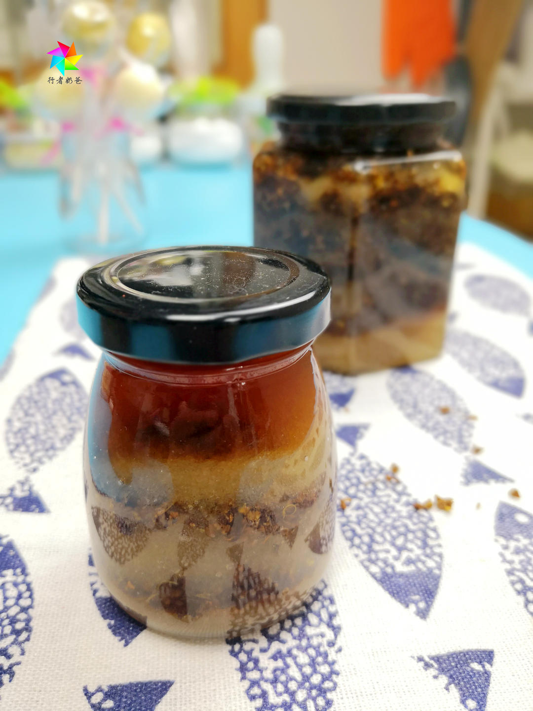 「行者奶爸」自制桂花蜜，柔和清新