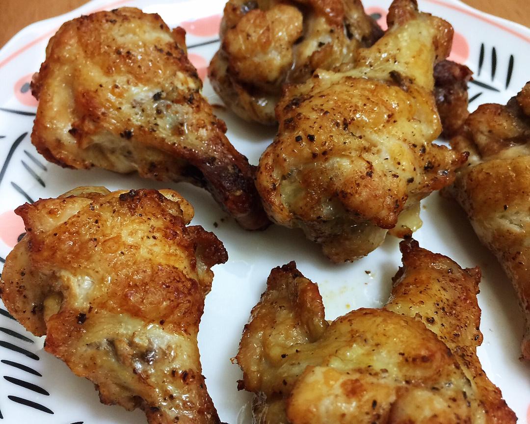 空气炸锅版鸡翅根的做法