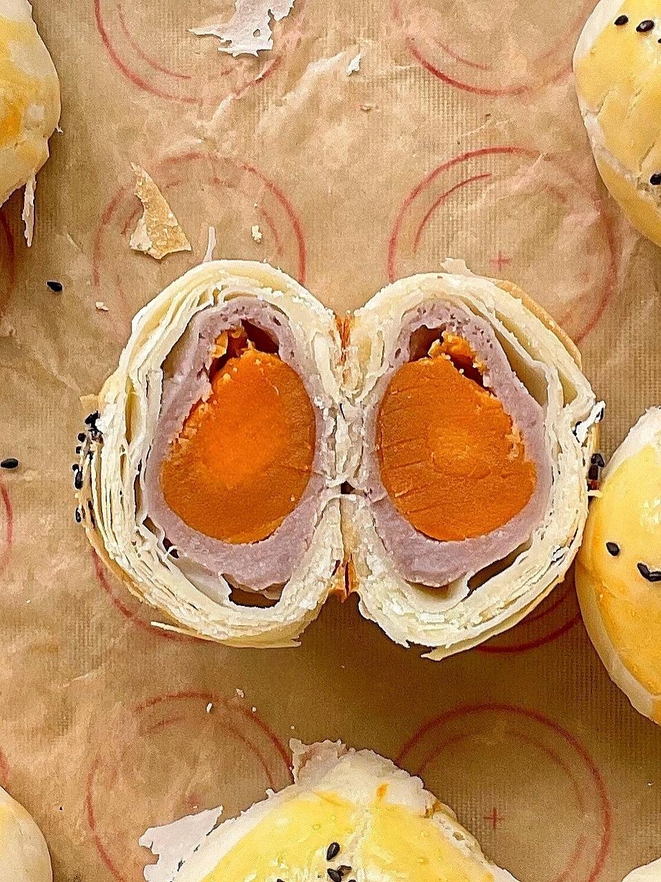 用了七年的方子-蛋黄酥