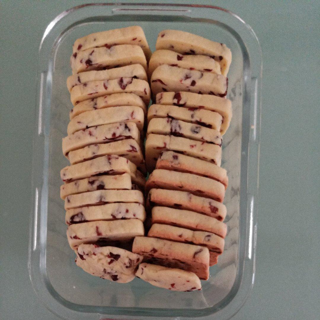 低糖少油版蔓越莓饼干