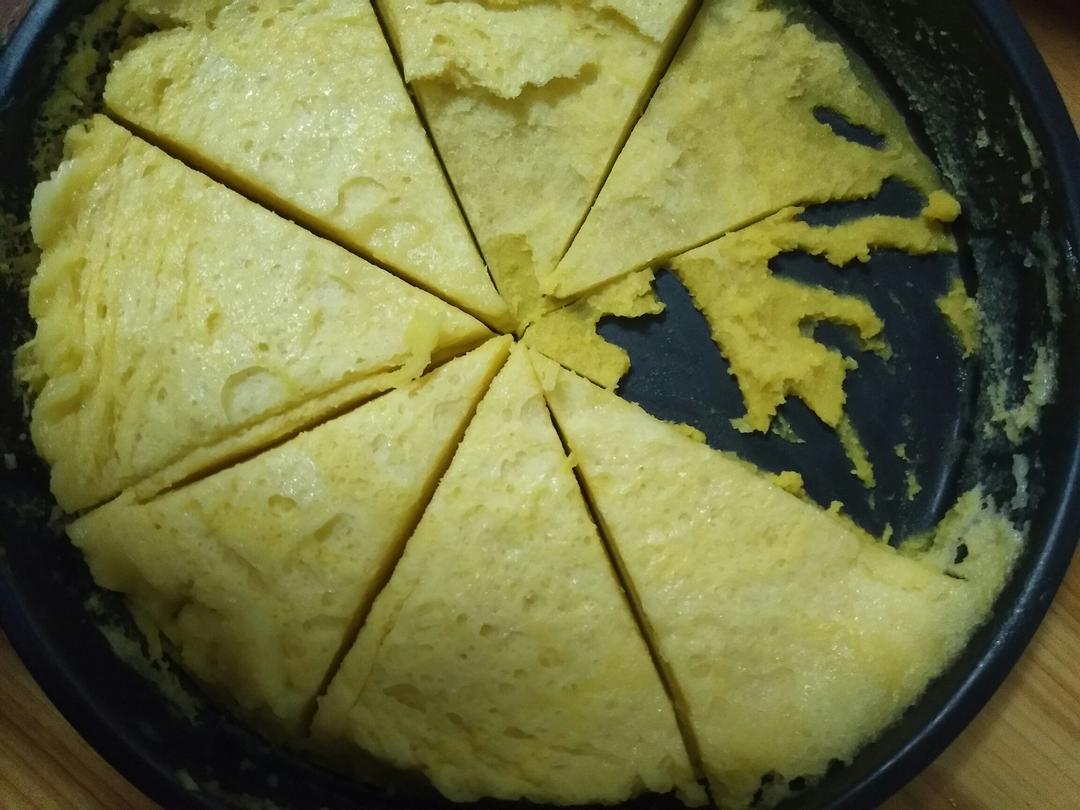 蒸锅版糯米粉蛋糕