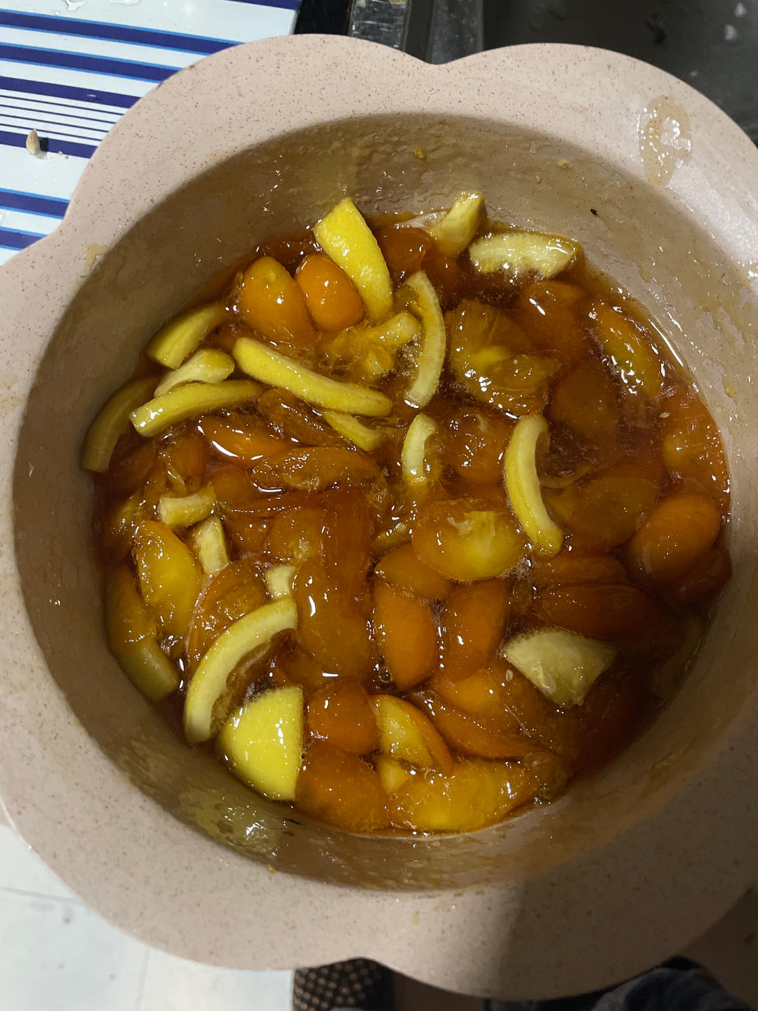 冰糖金桔柠檬膏