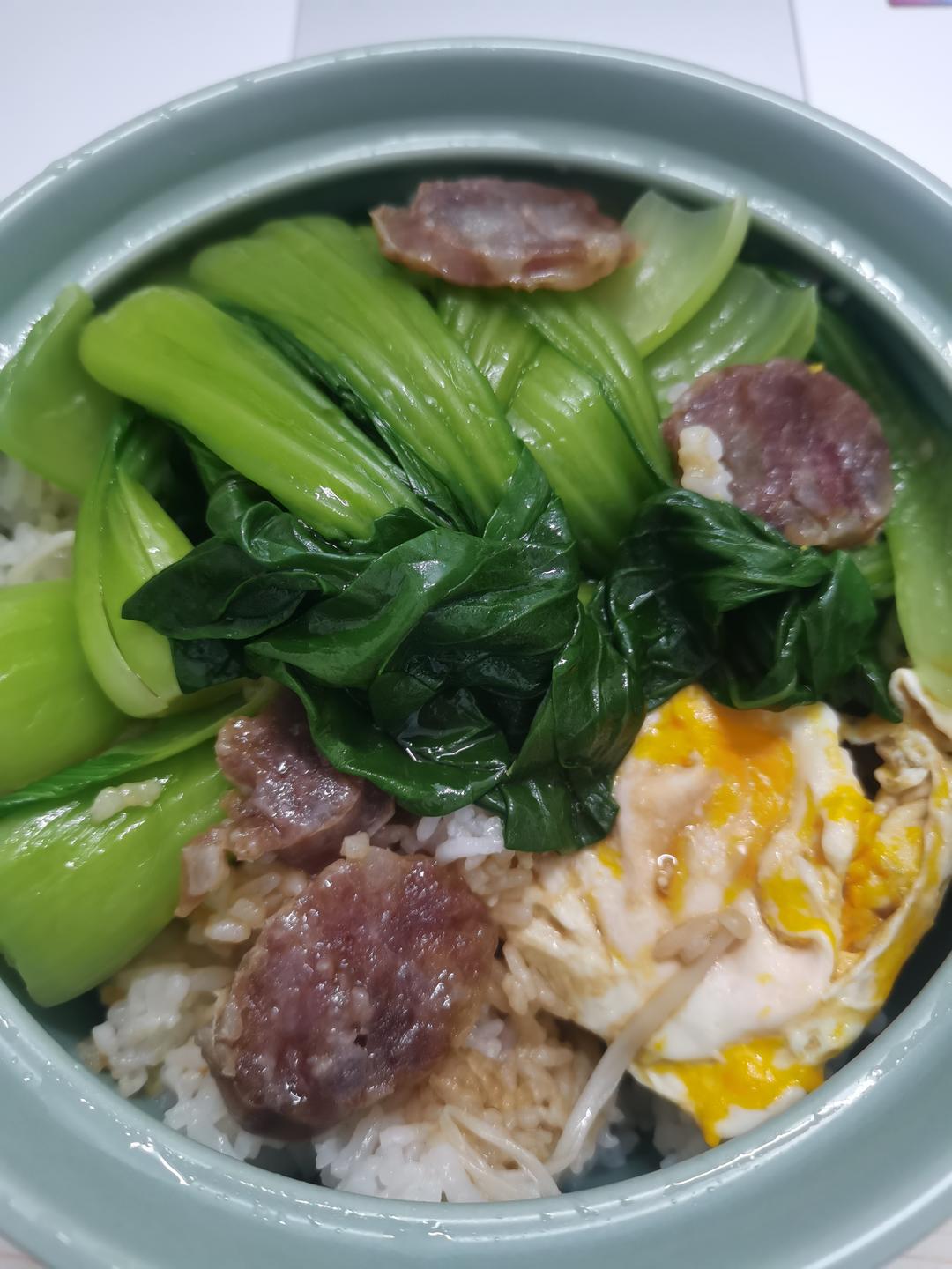 电饭煲腊肠焖饭