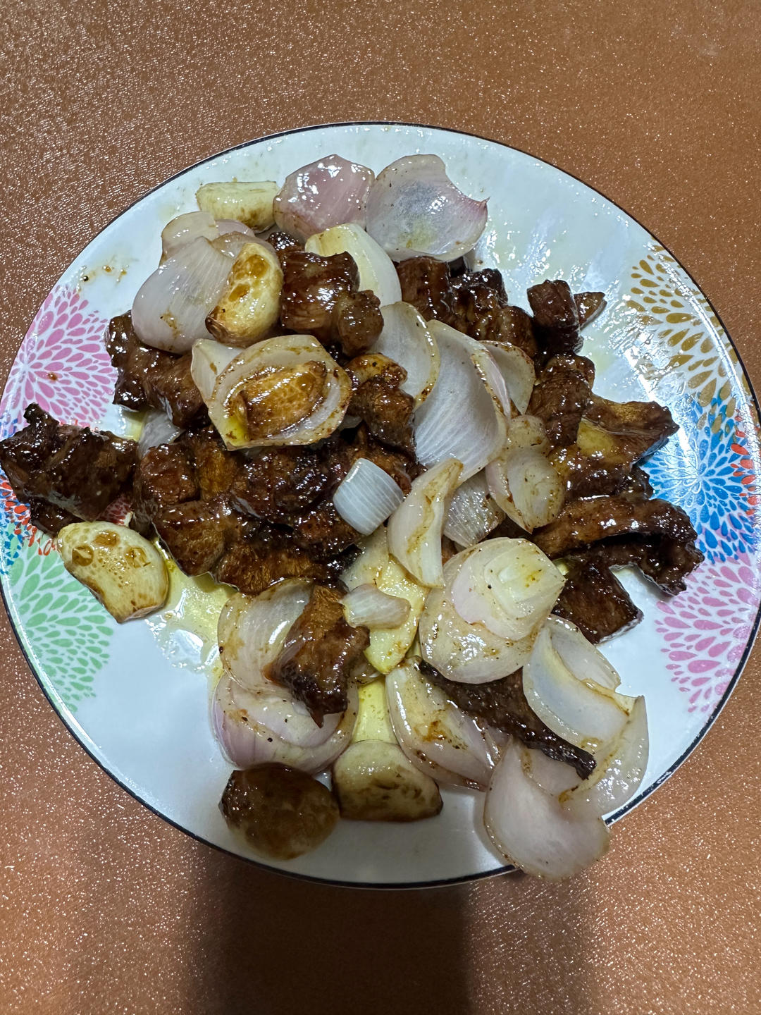 好吃到舔盘的蒜香黑椒牛肉粒