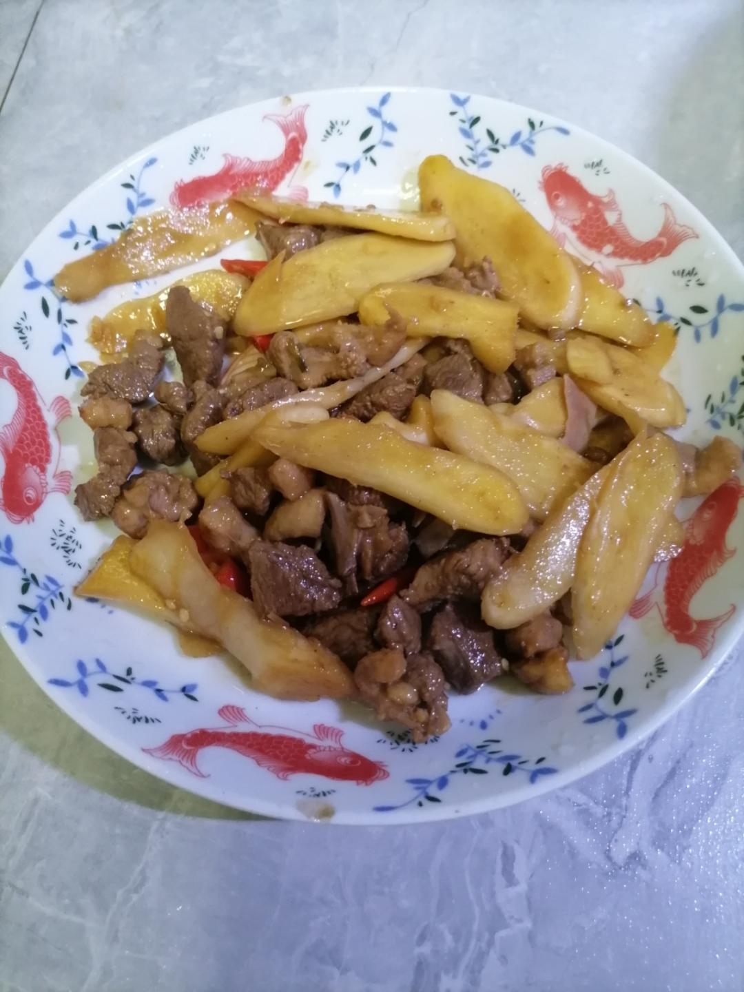 泡椒酸姜炒鸭