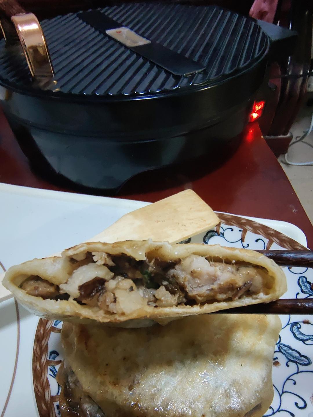 梅干菜猪肉烧饼