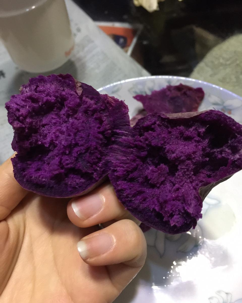 微波炉烤紫薯
