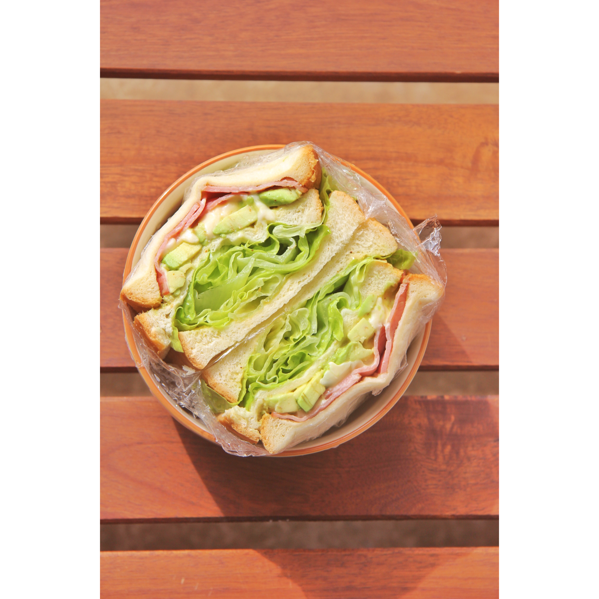 如何做超厚的沼三明治~详细tip！牛油果鸡蛋午餐肉三明治~