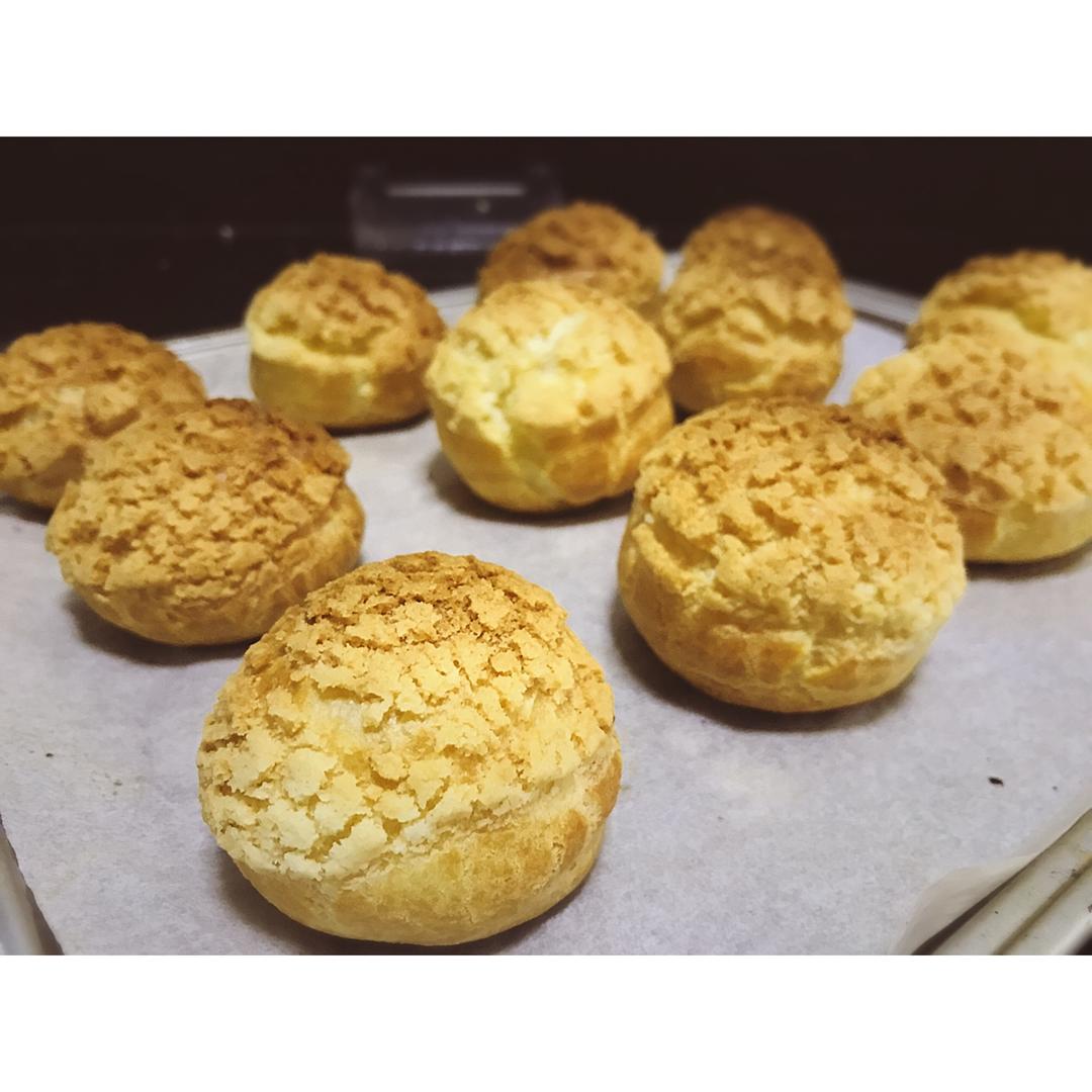 十分美味的酥皮泡芙