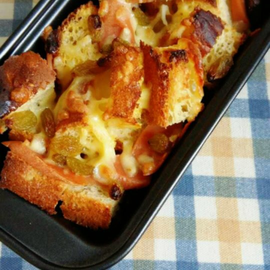 吐司蛋奶烤布丁