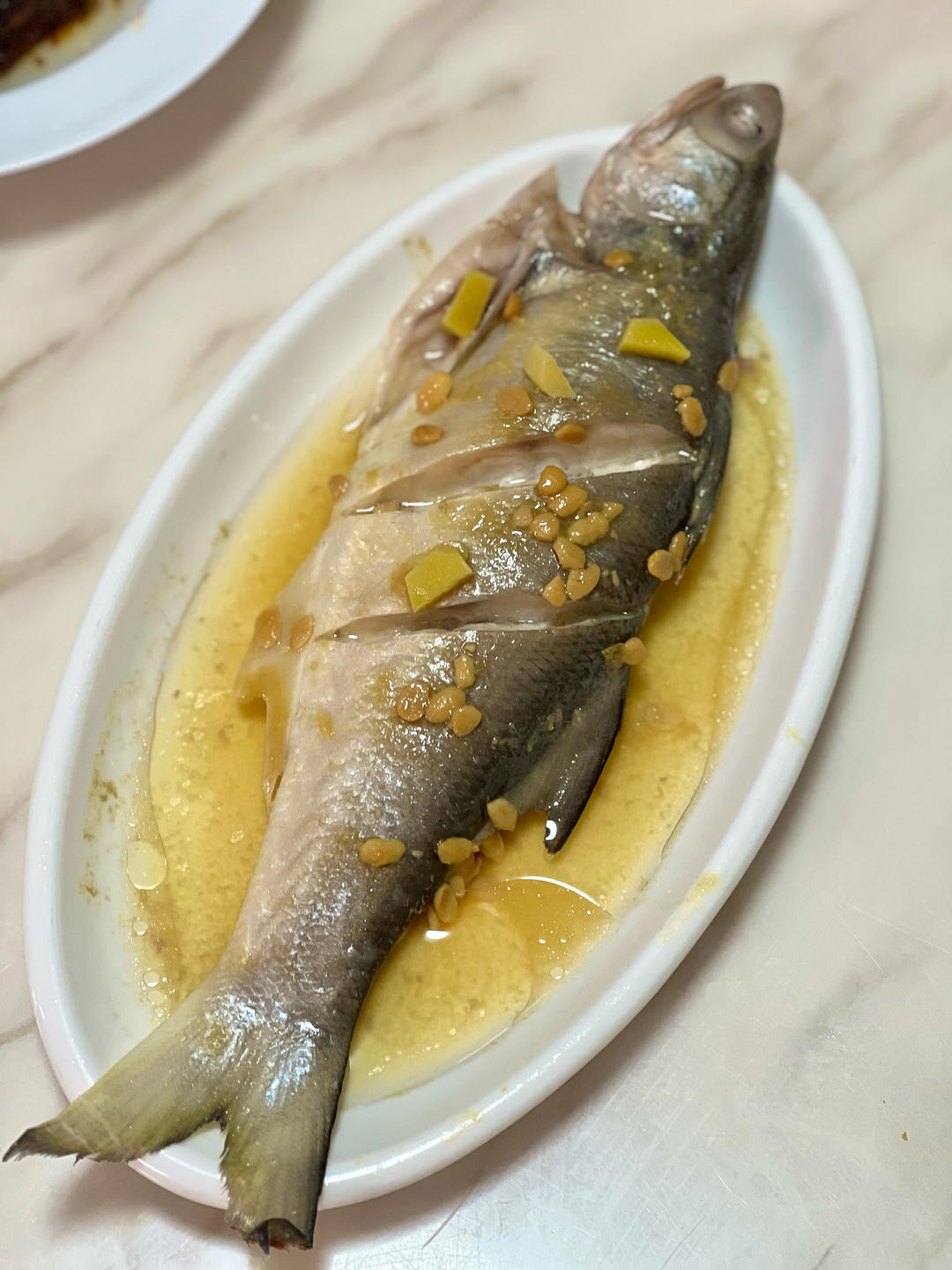 普宁豆酱蒸黑翅鱼（黑鲷鱼） <302小厨房>