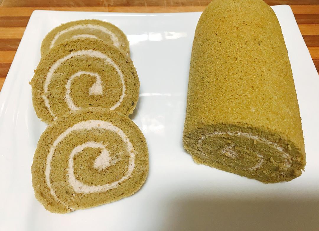 烫面抹茶蛋糕卷（卷不易裂）