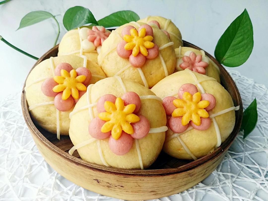 花朵包子