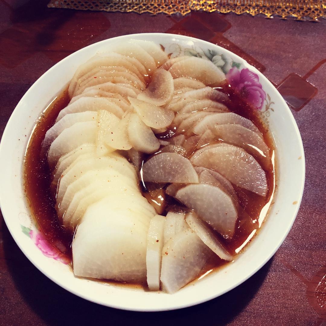 清蒸白萝卜