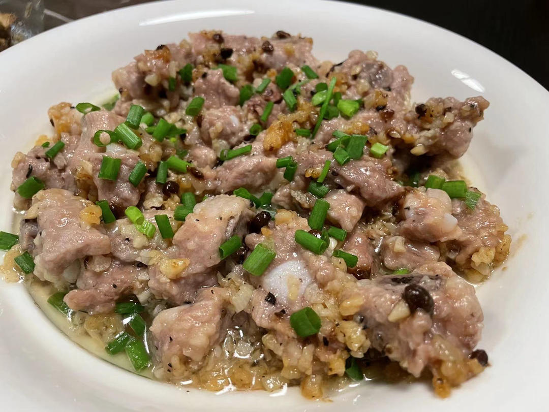 豆豉蒸排骨