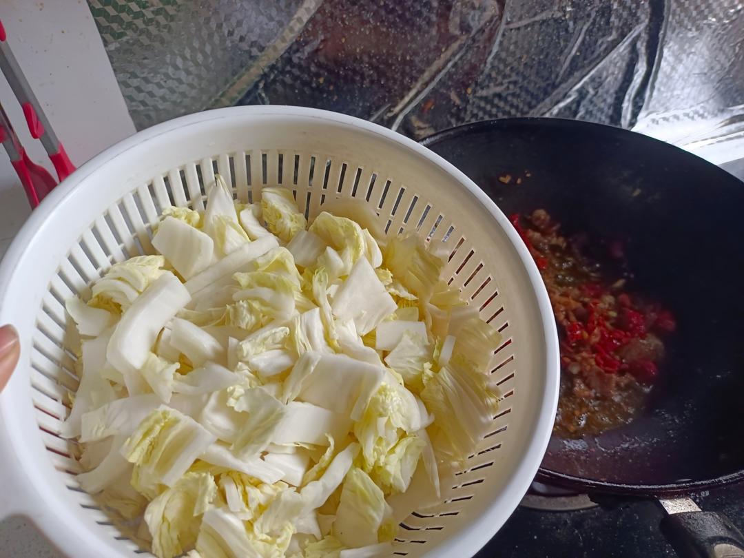白菜炒羊肉 | 拉条子必备的做法 步骤6